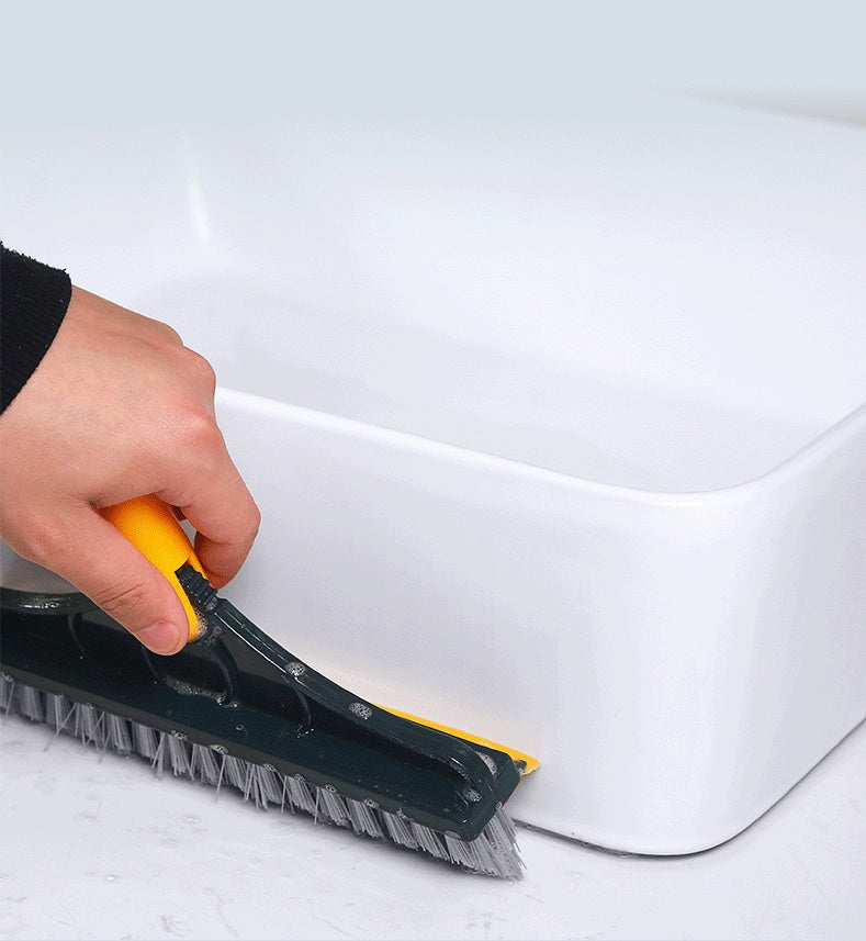 Bathroom Cleaning Brush Scrubbing Brush Toilet Floor Tile Brush Artifact