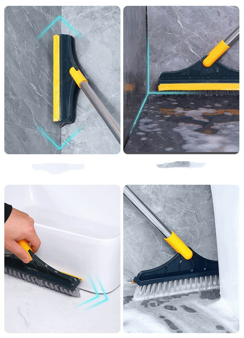 Bathroom Cleaning Brush Scrubbing Brush Toilet Floor Tile Brush Artifact