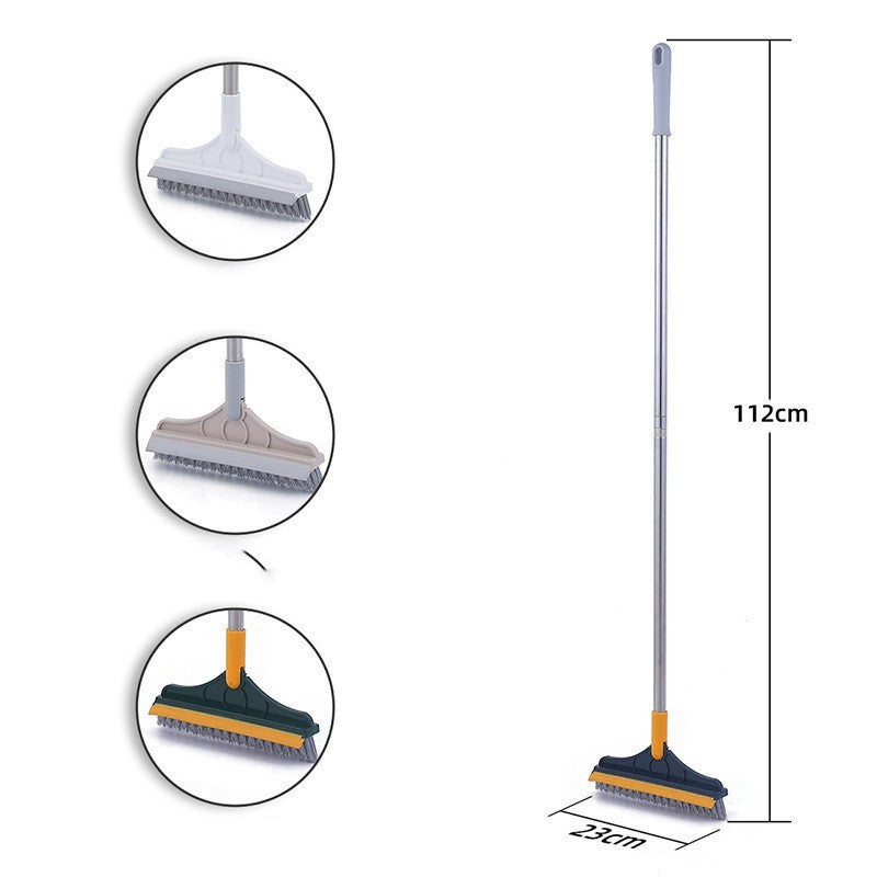 Bathroom Cleaning Brush Scrubbing Brush Toilet Floor Tile Brush Artifact