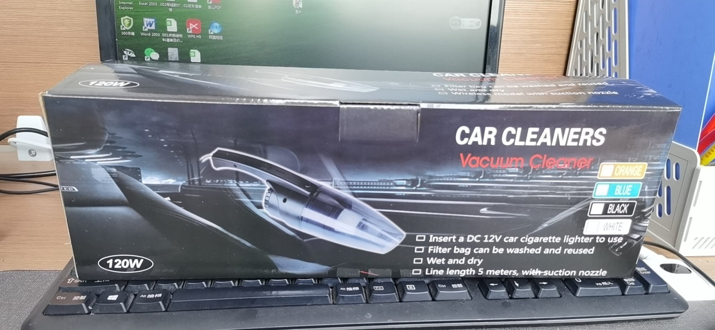 Powerful & Portable Car Vacuum Cleaner - Your Ultimate Cleaning Helper