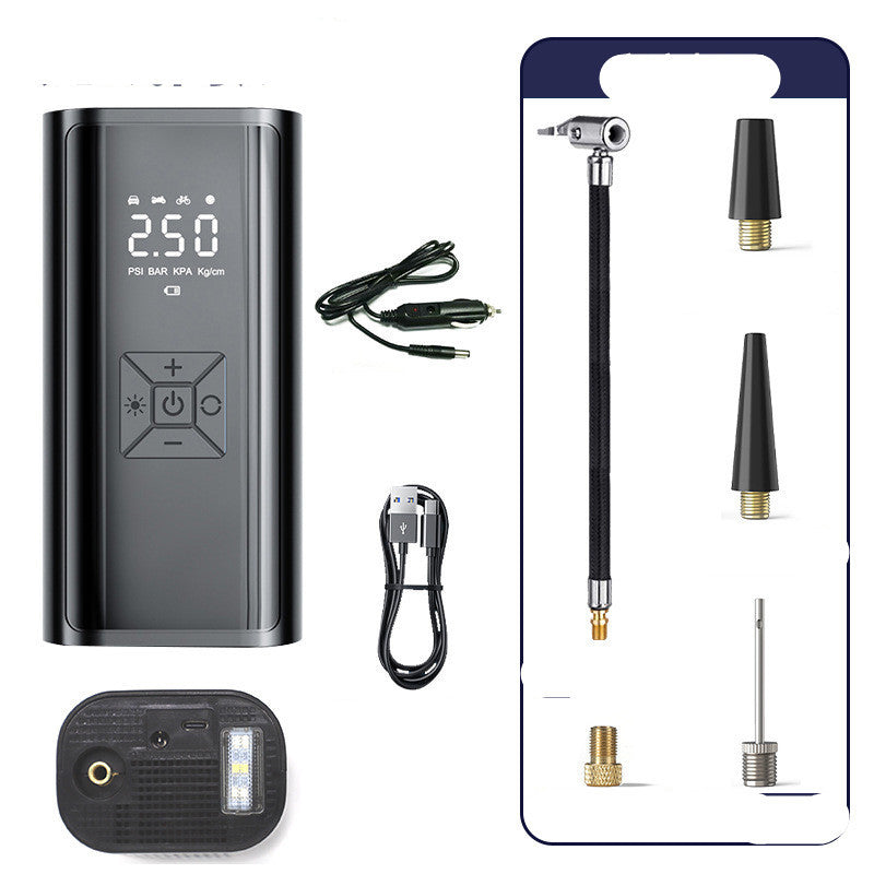 Portable Car Wireless Digital Display Intelligent Electric Tire Pump
